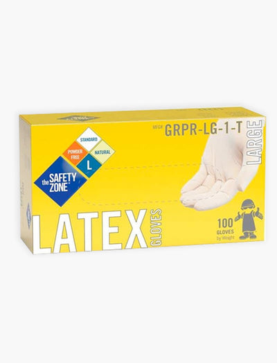 GUANTES LATEX SMALL NO ESTERILES - SAFETY ZONE