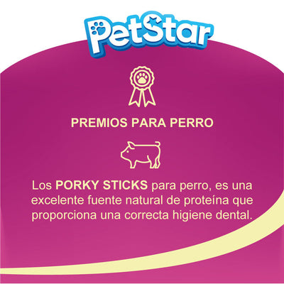 PORKY STICK 80 GRS - PETSTAR