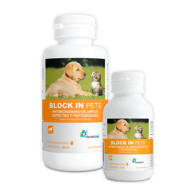 BLOCK IN PETS SUSPENSIÓN ORAL MEDERILAB