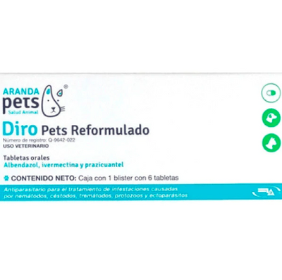 Diro® Pets REFORMULADO COLECTIVO