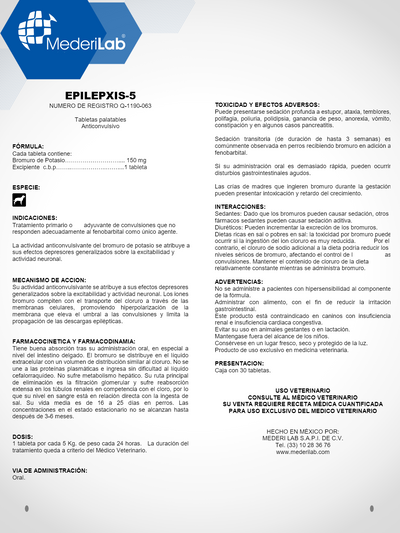 EPILEPXIS TABLETAS - MEDERILAB