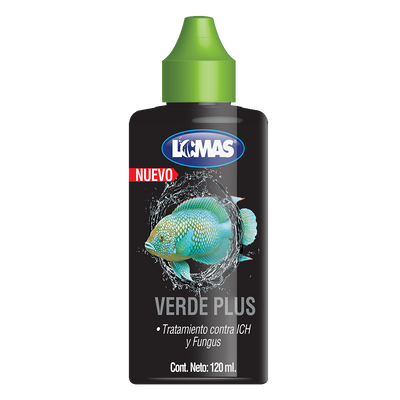 VERDE PLUS PARA PECES