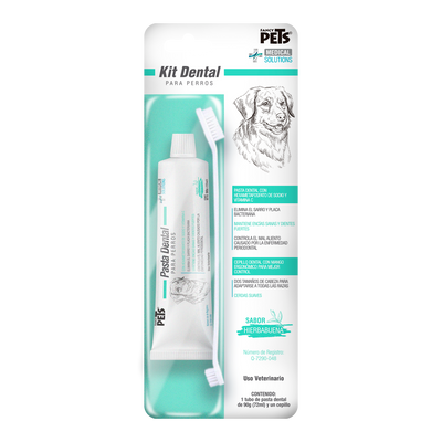 MS KIT DENTAL ANTISARRO PARA PERROS