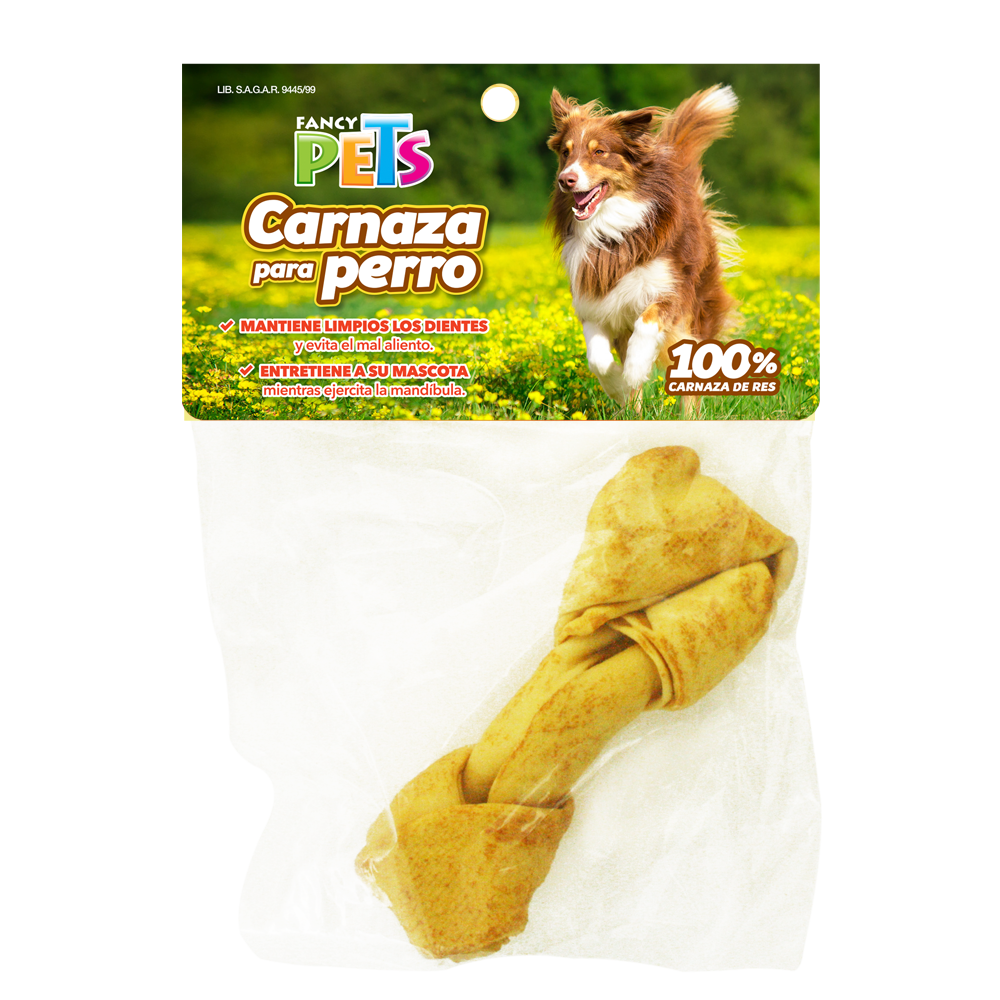 CARNAZA BASTEADA SABOR QUESO (10-13 CM) - 1 PZ