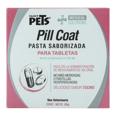 PILL COAT PASTA SABORIZADA P/MASCOTAS 60 G