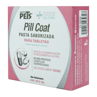 PILL COAT PASTA SABORIZADA P/MASCOTAS 60 G