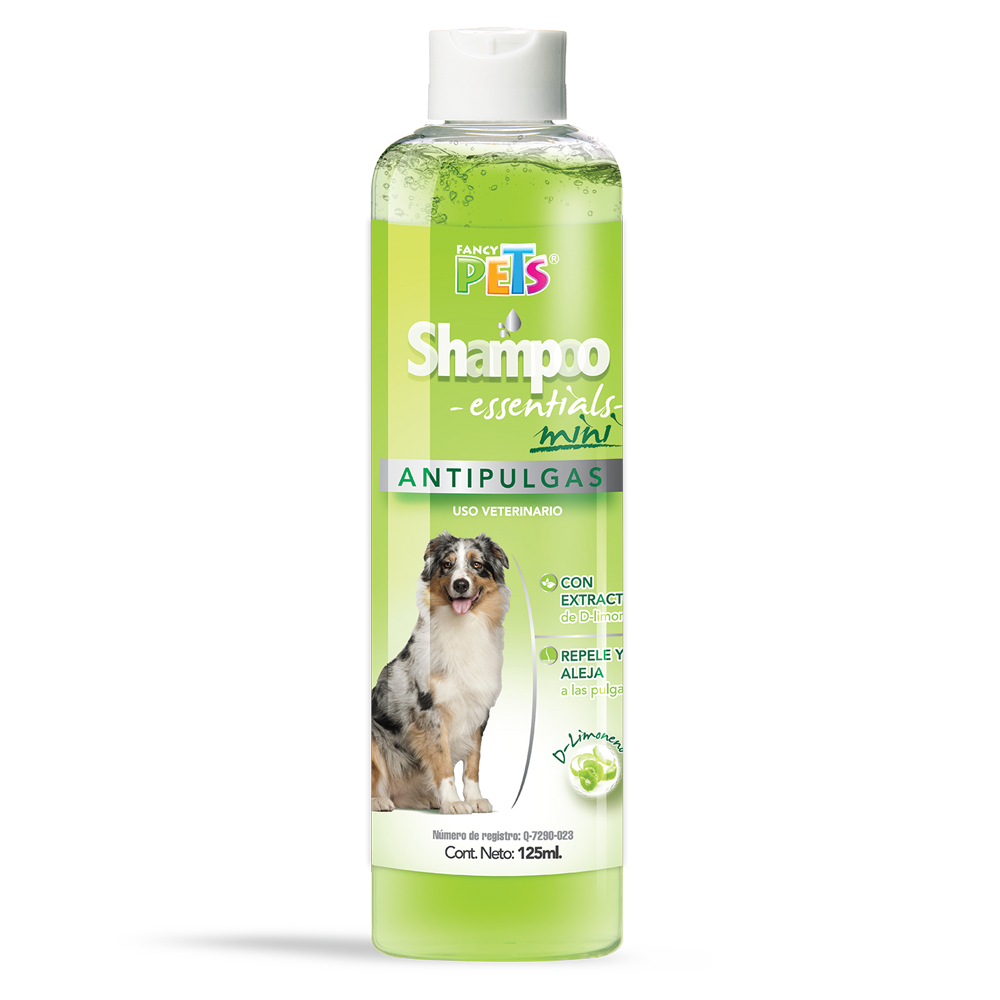 SHAMPOO MINI ANTIPULGAS ESSENTIALS 125 ML