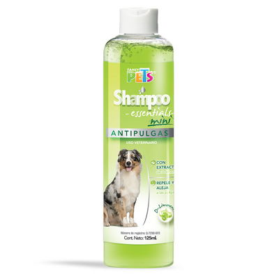 SHAMPOO MINI ANTIPULGAS ESSENTIALS 125 ML