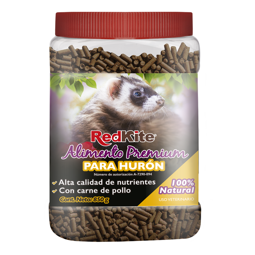 ALIMENTO PREMIUM P/HURON 850 G