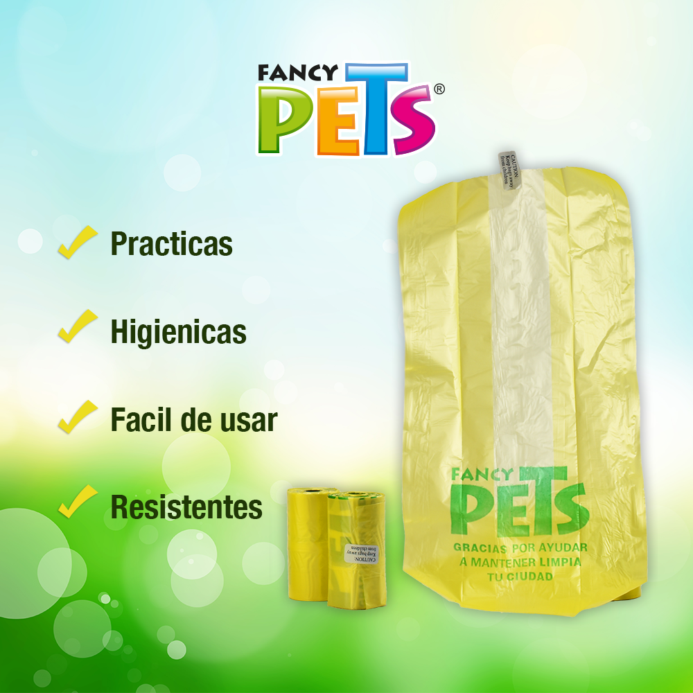 BOLSAS SANITARIAS FANCY PETS