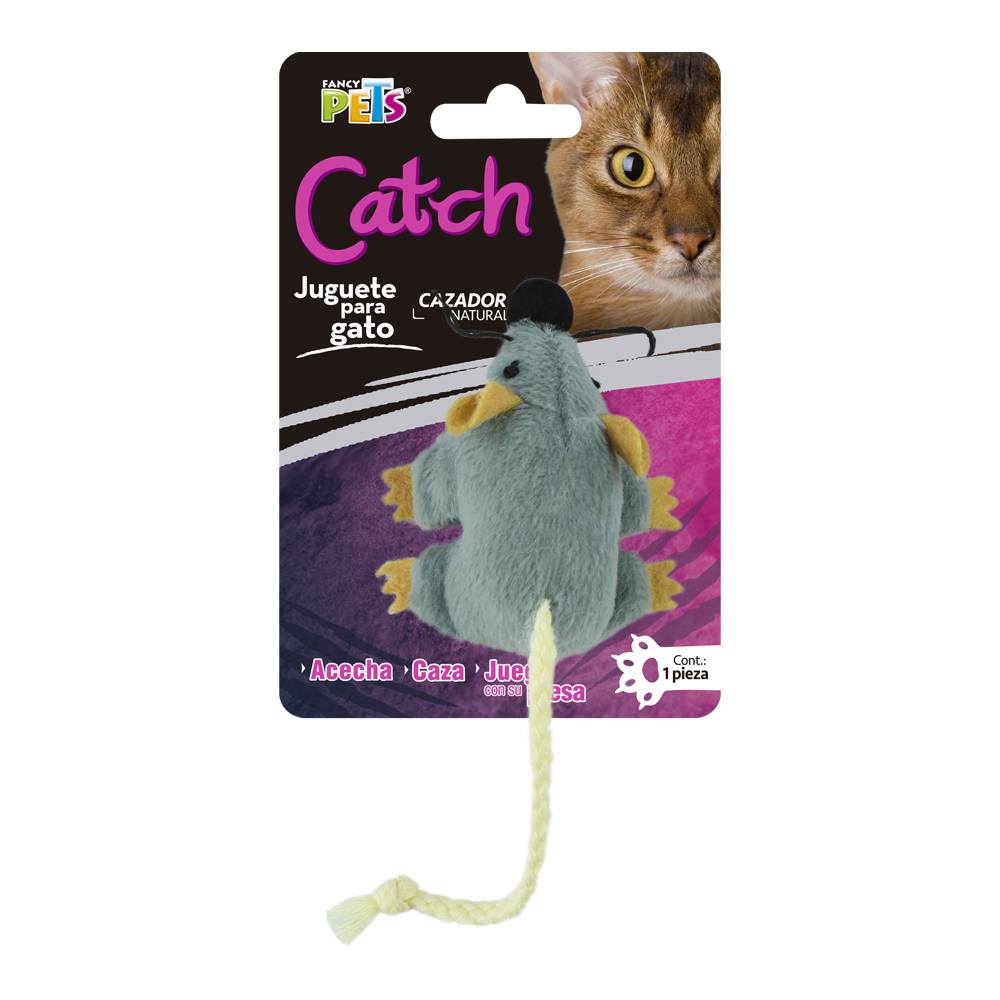 JUGUETE RATON MINI CATCH FANCY PETS