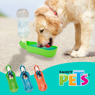 BEBEDERO PORTATIL P/VIAJE 500 ML FANCY PETS