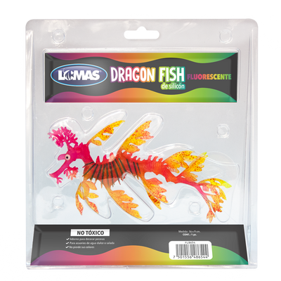 PEZ DRAGON FLUORESCENTE COLORES SURTIDOS