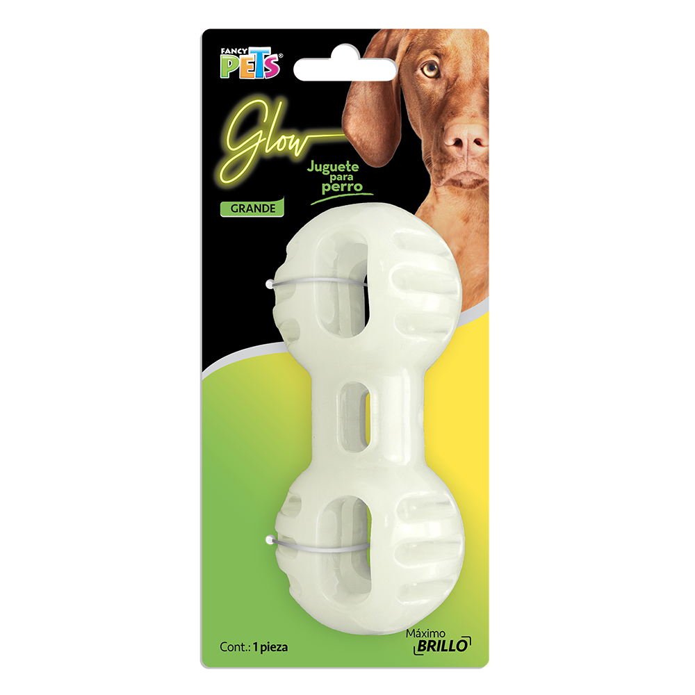 JUGUETE PELOTA GLOW FANCY PETS