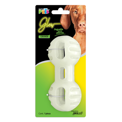 JUGUETE PELOTA GLOW FANCY PETS