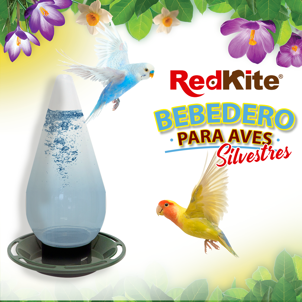 BEBEDERO P/AVES SILVESTRES 1.2 L REDKITE