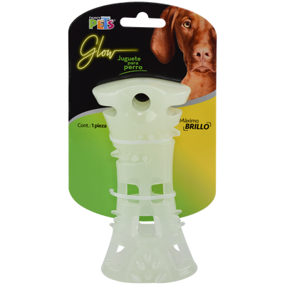 JUGUETE HUESO GLOW FANCY PETS