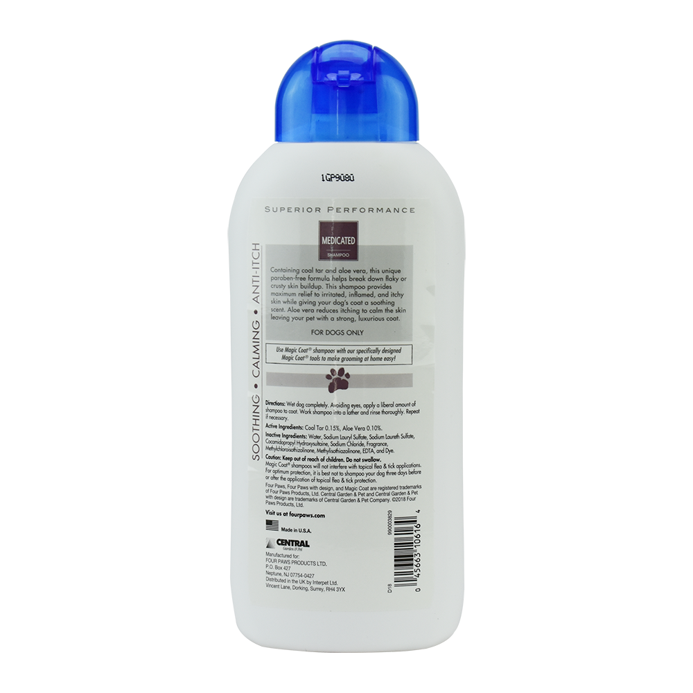 SHAMPOO HIPOALERGENICO 473 ML FOUR PAWS