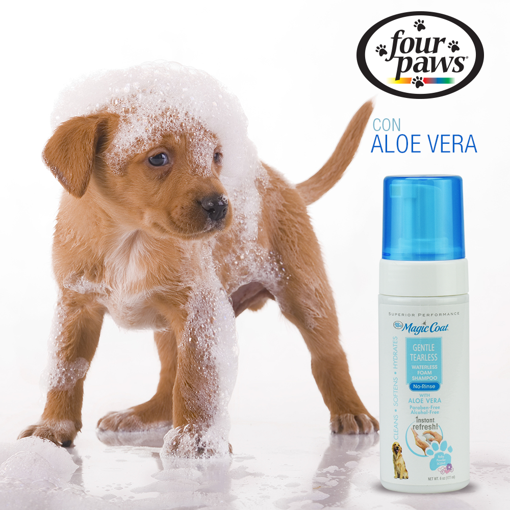 SHAMPOO EN POLVO P/PERROS Y GATOS 196 G FOUR PAWS