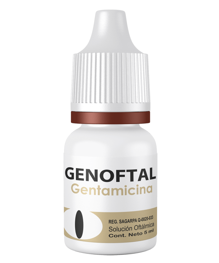 GENOFTAL SOL. OFT 5 ML - SANTGAR