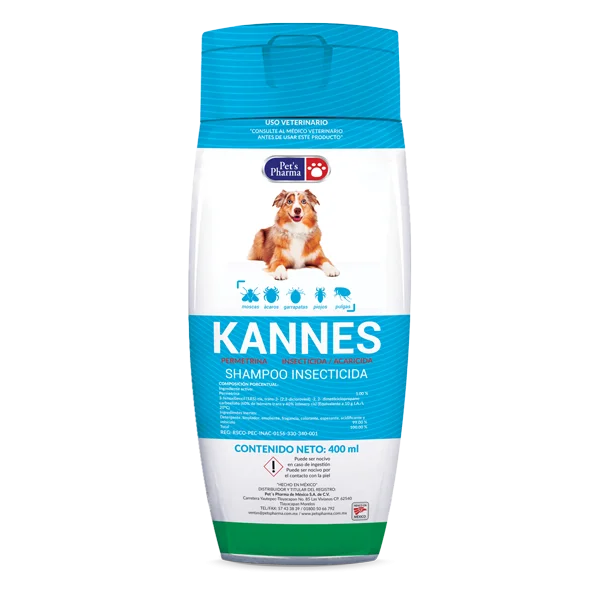 KANNES SHAMPOO INSECTICIDA 400 ML