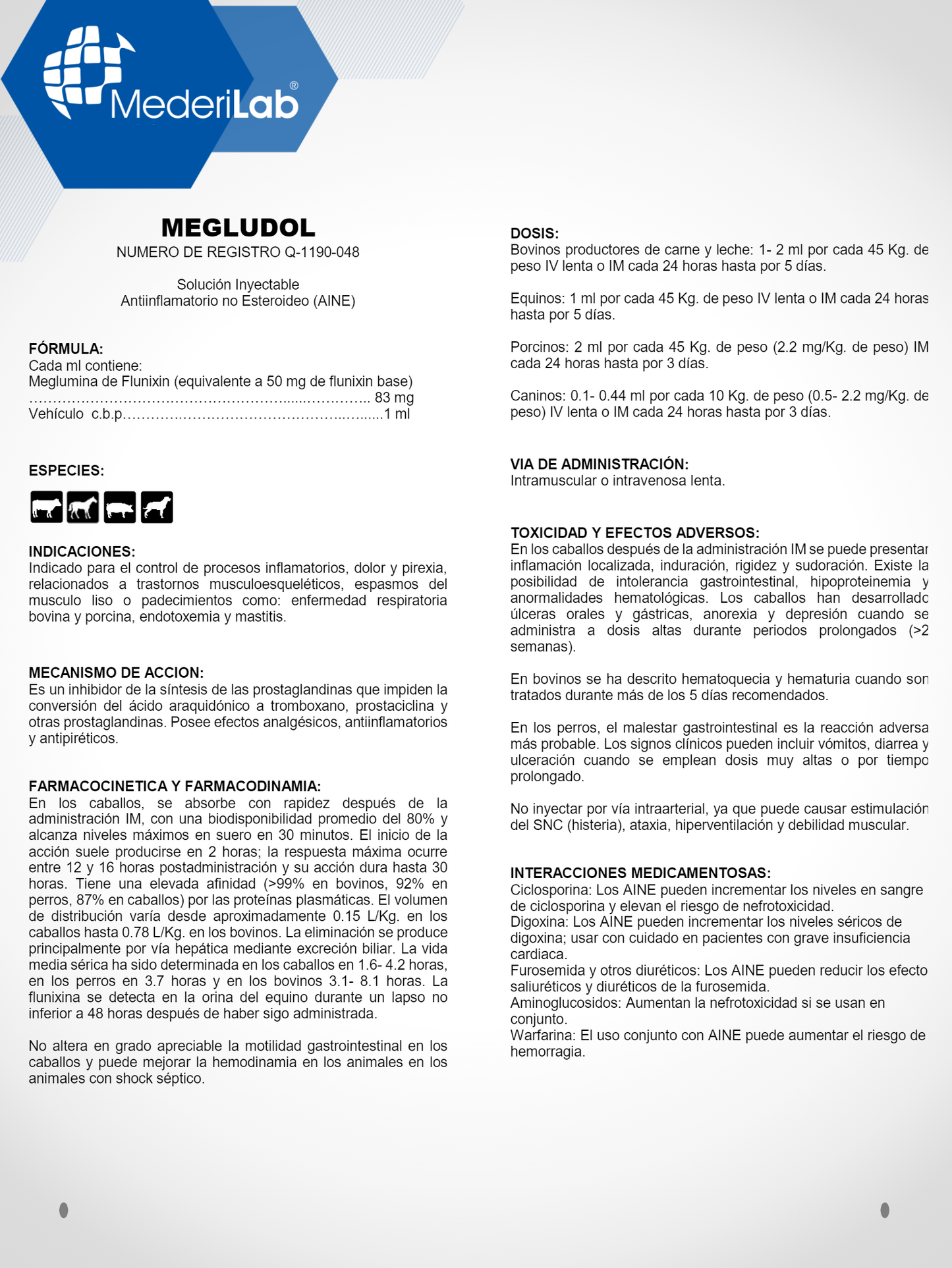 METOCLOP INYECTABLE - MEDERILAB