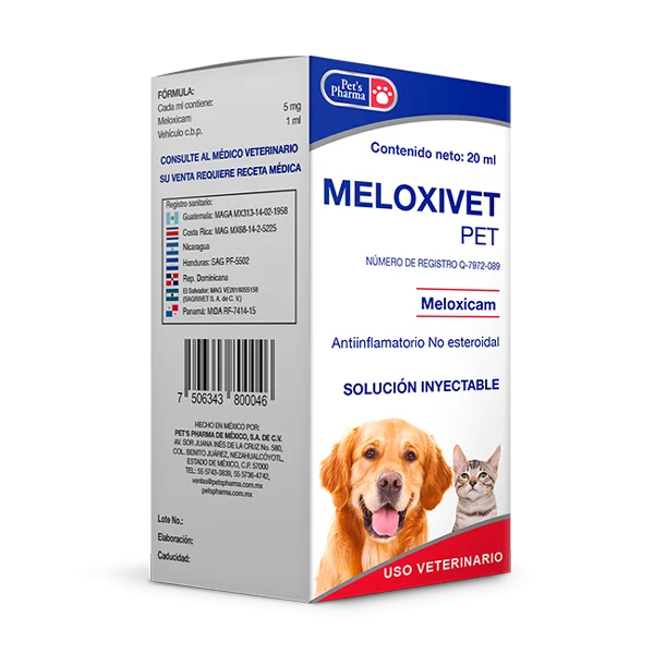 MELOXIVET PET 20 ml INYECTABLE