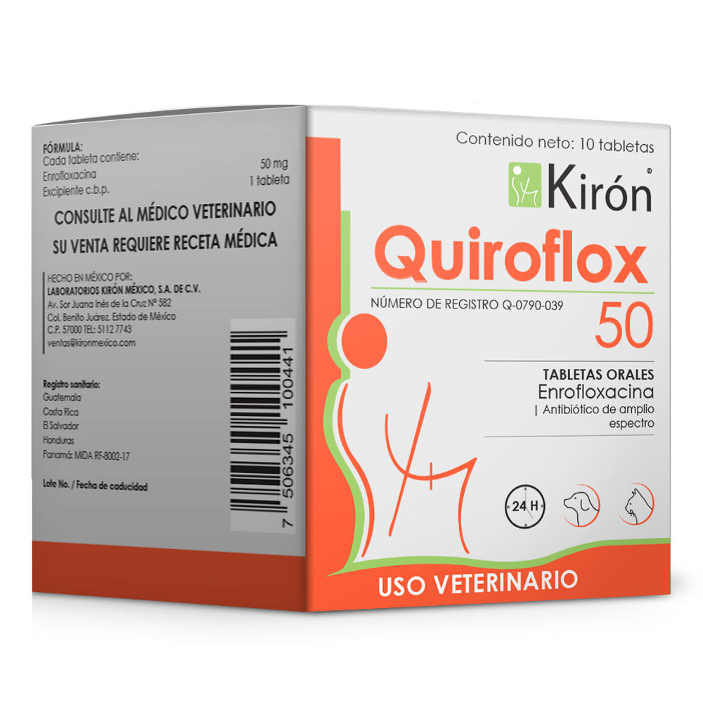 QUIROFLOX 50 10 TAB KIRON