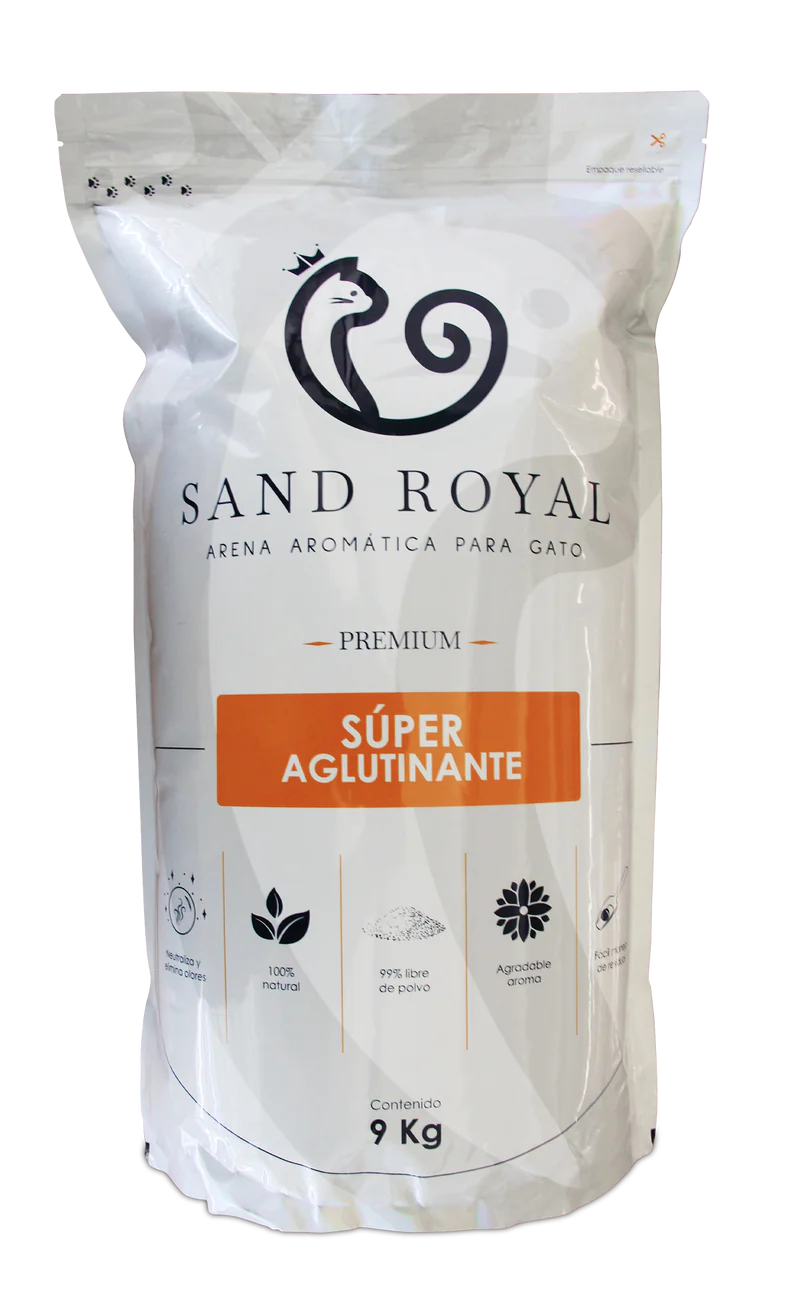 ARENA P/GATO SAND ROYAL 9 KG - ROYAL