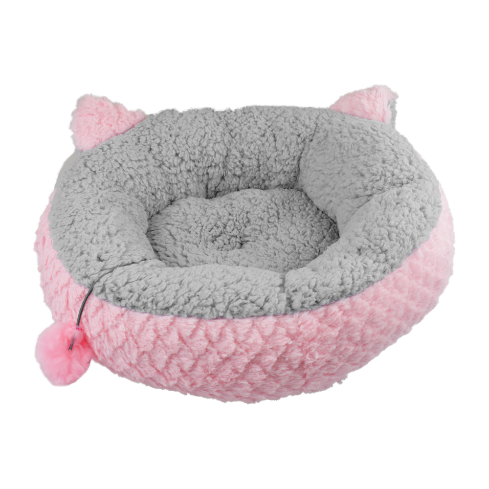 CAMA PETIT ROSA/GRIS P/GATO FANCYPETS