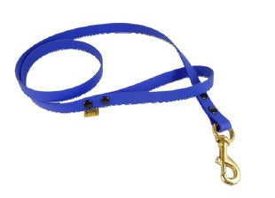 COLLAR BIOTHANE CON BANDOLA DE BRONCE (varios colores) - SILVERADO