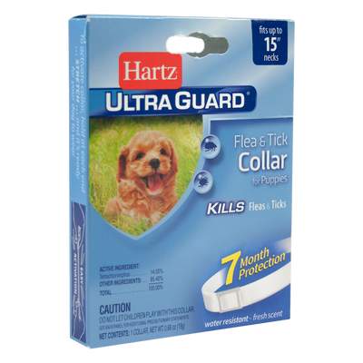 COLLAR ANTIPULGAS P/CACHORRO 2 EN 1 HARTZ