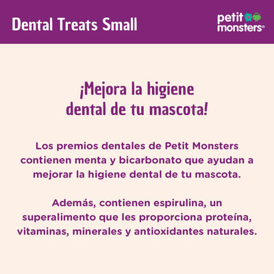 SUPER DENTAL TREATS RAZAS CHICAS 170GR - PETIT MONSTERS