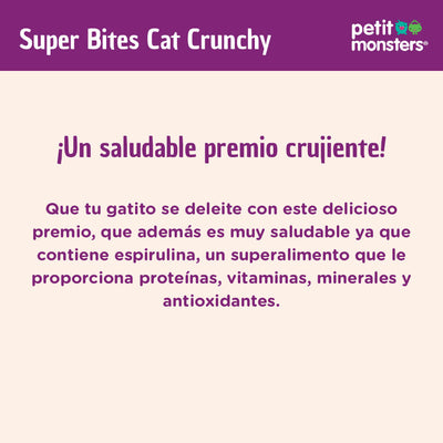 SUPER BITES GALLETAS PARA GATO 85GR - PETIT MONSTERS