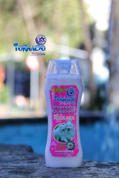 TORNADO  SHAMPOO NEGRO, BLANCO, ANTIPULGAS Y USO GENERAL