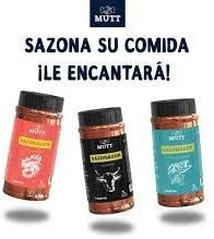 MUTT Sazonador de Pescado alimento para Perros y Gatos