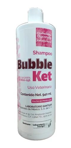 BUBBLE KET SHAMPOO - SANTGAR