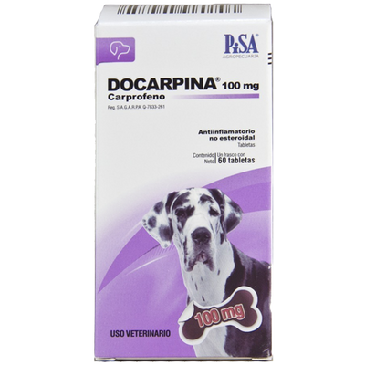 DOCARPINA®  Fco. C/60 Tab. Vet.