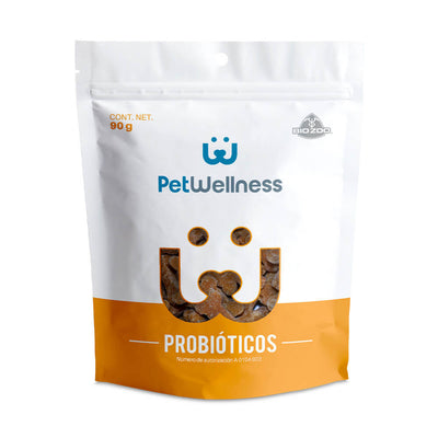 PETWELLNES PROBIOTICOS 90GR - BIOZOO