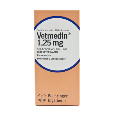 VETMEDIN 50 TBS ANCHOR tabletas masticables 1.25mg