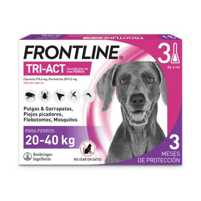 FRONTLINE TRI-ACT PERRO MEDIANO MERIAL