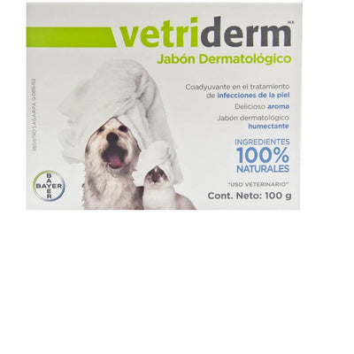 VETRIDERM JABON 100 GR BAYER