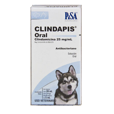 CLINDAPIS SOLUSION ORAL 25 MG 20 ML - PISA