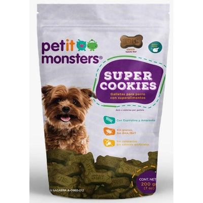 SUPER COOKIES RAZAS CHICAS 200GR - PETIT MONSTERS