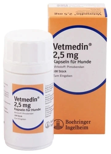 VETMEDIN 50 TBS ANCHOR tabletas masticables 1.25mg