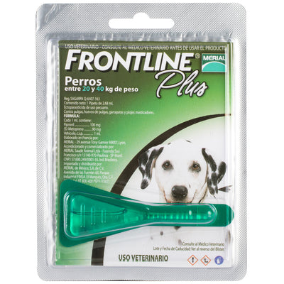 FRONTLINE PLUS PERROS 1 PIPETA - BOHERINGER