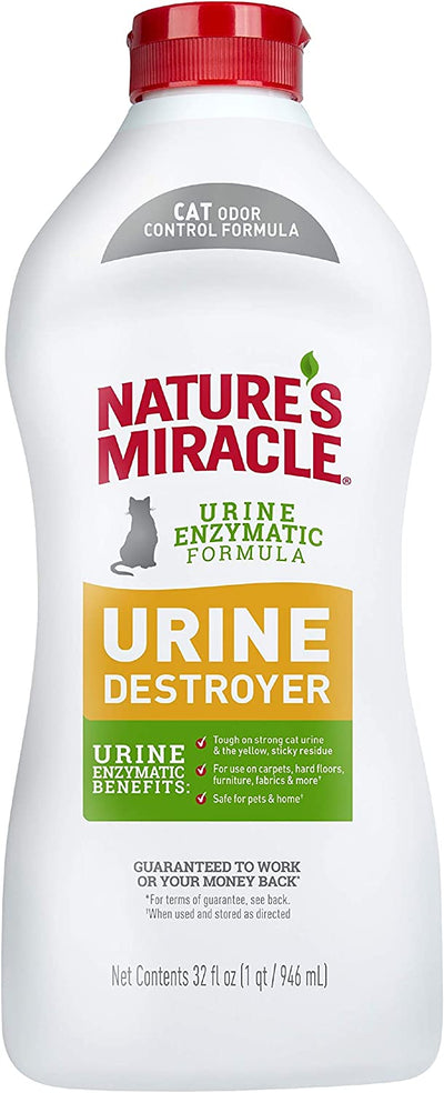 Nature's Miracle Destructor de Orina y Olores Atrayentes Gato 946ml