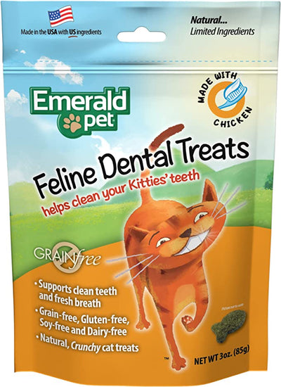 PREMIOS DENTALES PARA GATO - EMERALD PET