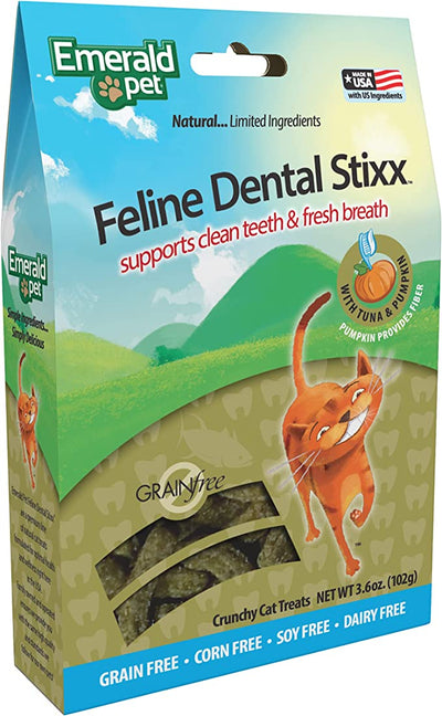 FELINE DENTAL STIXX - EMERALD PET