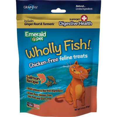 PREMIOS WHOLLY FISH DIGESTIVE HEALTH - EMERALD PET